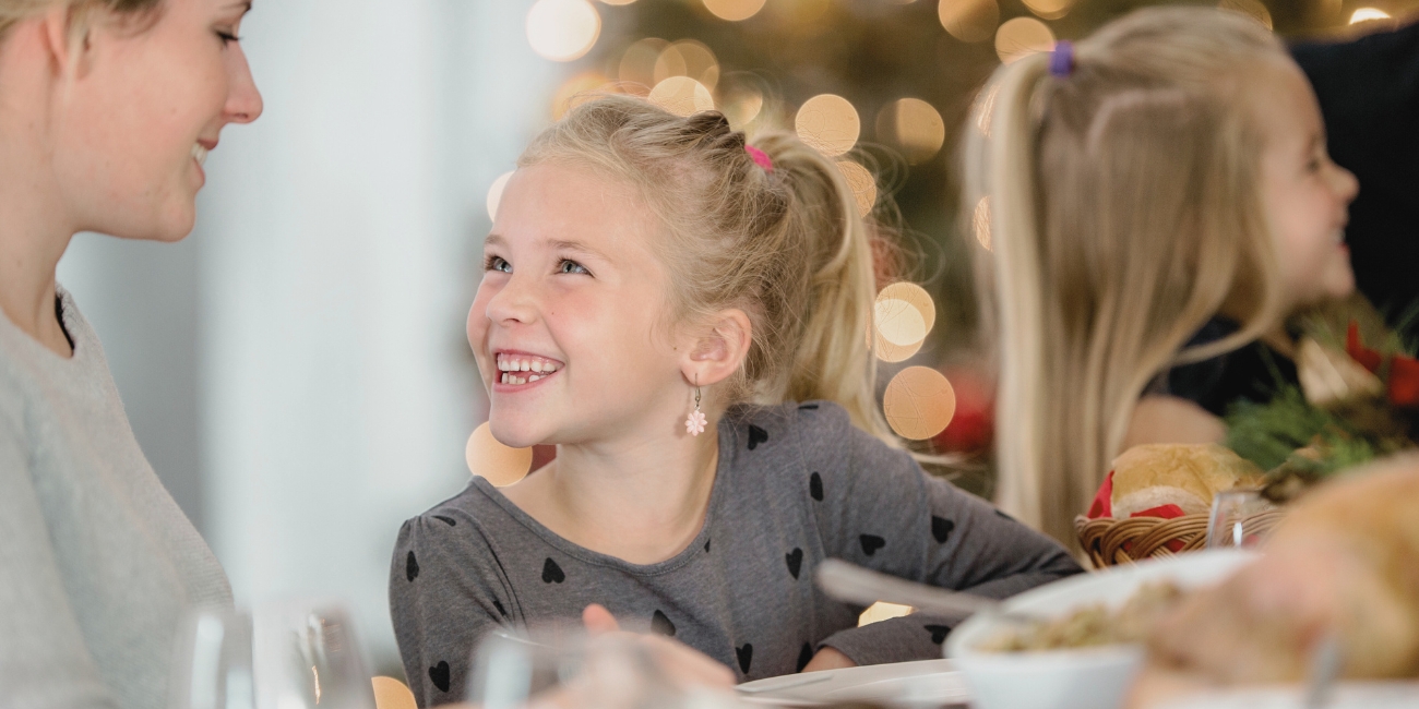 Christmas 2025 (7) Little girl smiling at her mum