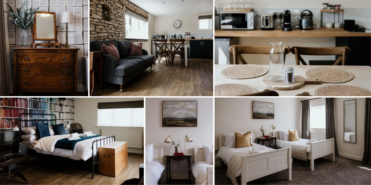 The White Horse Accommodation Kitchen 