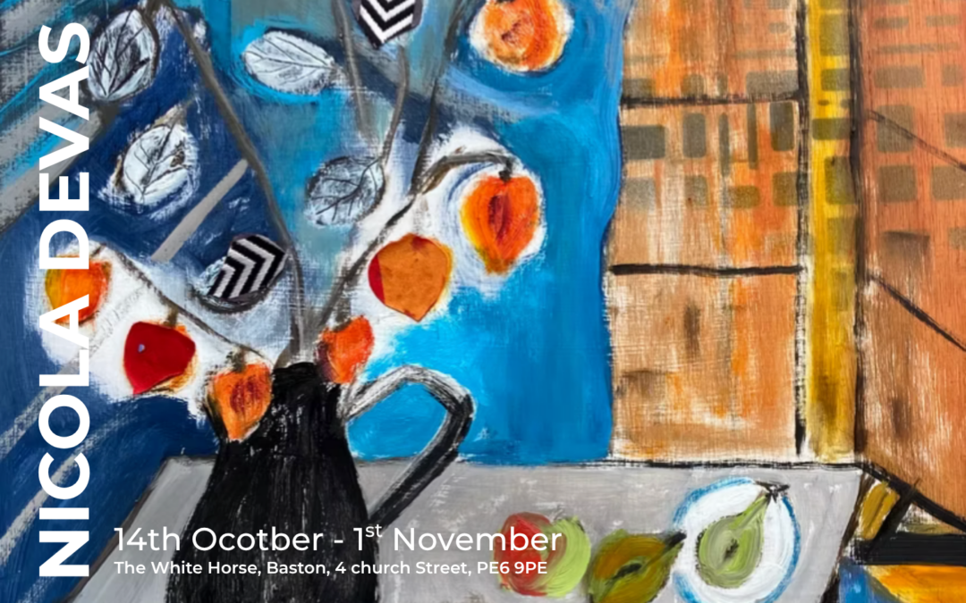 Local Artist, Nicola Devas at The White Horse Baston